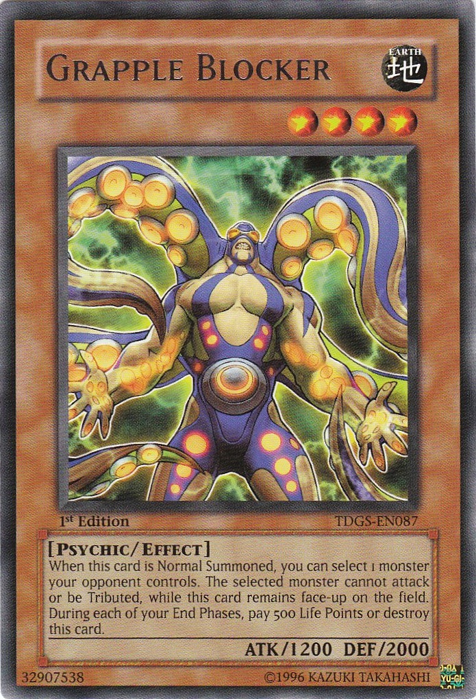 Grapple Blocker, The Duelist Genesis Sneak Peek Participation Card · TDGS-EN087