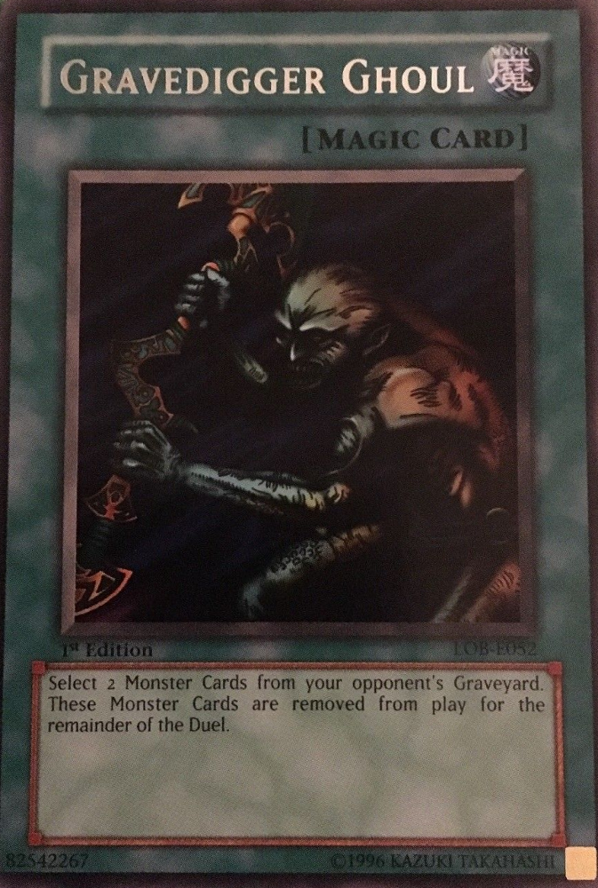 Gravedigger Ghoul, Legend of Blue Eyes White Dragon · LOB-E052