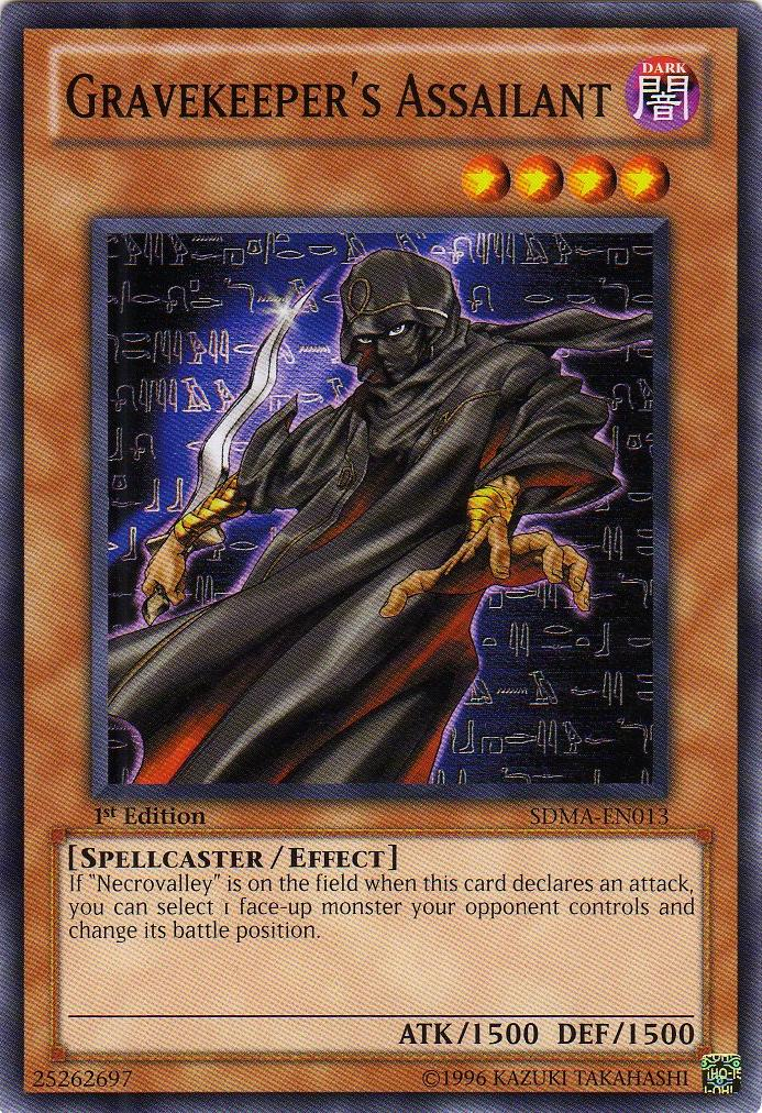Gravekeeper's Assailant, Structure Deck: Marik (TCG) · SDMA-EN013