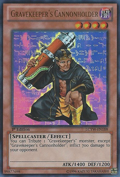 Gravekeeper's Cannonholder, Legendary Collection 3: Yugi's World Mega Pack · LCYW-EN188