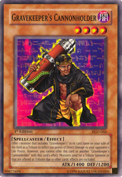Gravekeeper's Cannonholder, Pharaonic Guardian · PGD-066