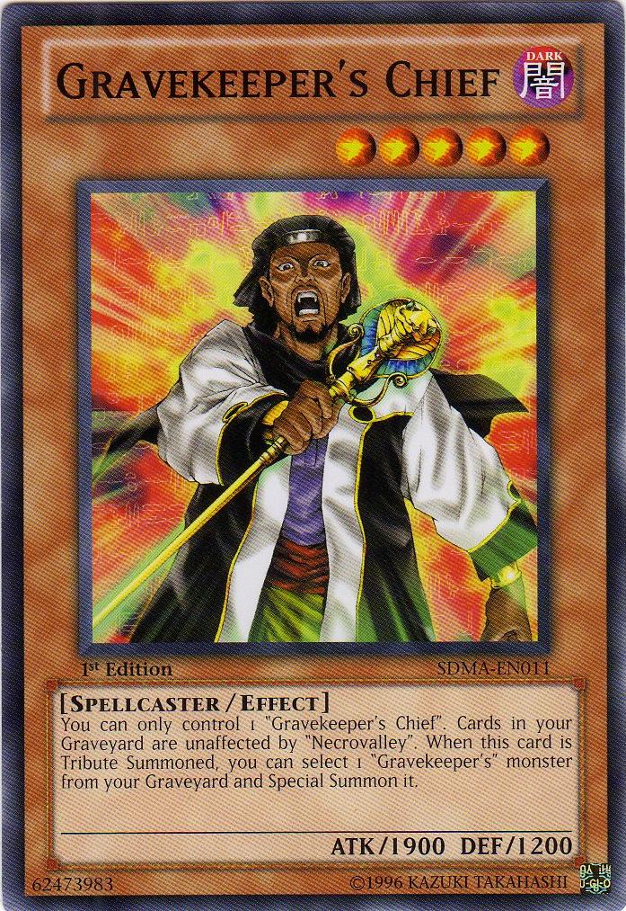 Gravekeeper's Chief, Structure Deck: Marik (TCG) · SDMA-EN011