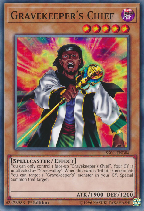 Gravekeeper's Chief, Speed Duel Starter Decks: Destiny Masters · SS01-ENB04