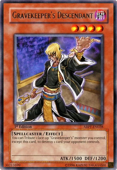 Gravekeeper's Descendant, Absolute Powerforce Sneak Peek Participation Card · ABPF-EN028