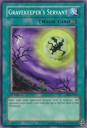 Gravekeeper's Servant, Magic Ruler · MRL-031