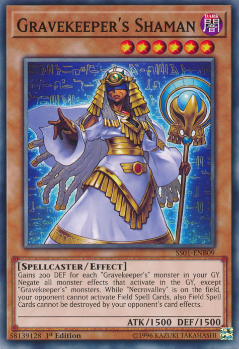 Gravekeeper's Shaman, Speed Duel Starter Decks: Destiny Masters · SS01-ENB09