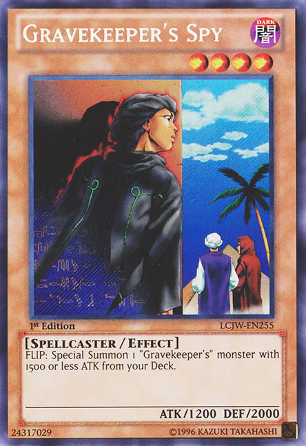 Gravekeeper's Spy, Legendary Collection 4: Joey's World Mega Pack · LCJW-EN255