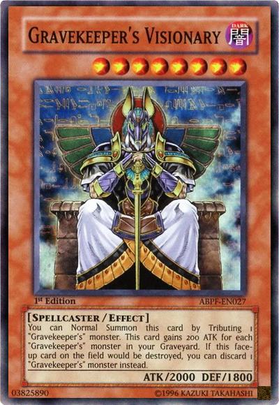Gravekeeper's Visionary, Absolute Powerforce Sneak Peek Participation Card · ABPF-EN027