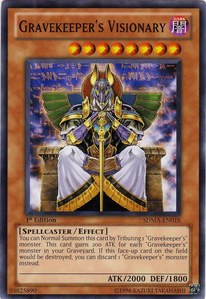 Gravekeeper's Visionary, Structure Deck: Marik (TCG) · SDMA-EN018