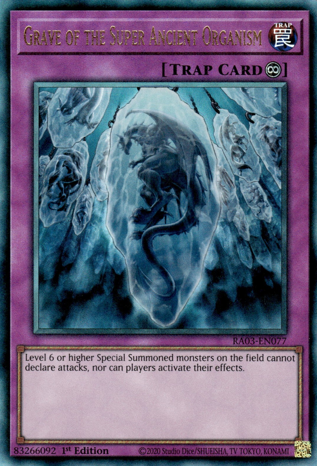 Grave of the Super Ancient Organism, Quarter Century Bonanza · RA03-EN077
