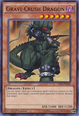 Gravi-Crush Dragon, 2-Player Starter Deck: Yuya & Declan · YS15-ENL04