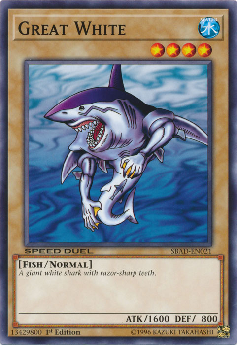 Great White, Speed Duel: Attack from the Deep · SBAD-EN021