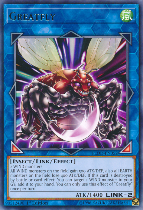 Greatfly, Flames of Destruction Sneak Peek Participation Card · FLOD-EN052