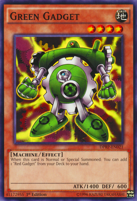 Green Gadget, Duelist Pack: Rivals of the Pharaoh · DPRP-EN021