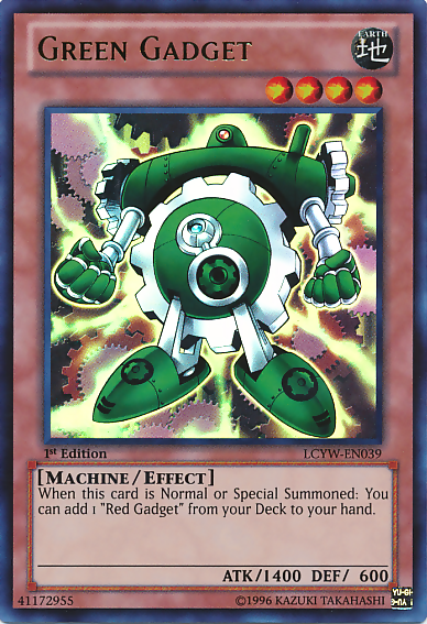 Green Gadget, Legendary Collection 3: Yugi's World Mega Pack · LCYW-EN039