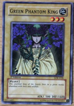 Green Phantom King, Legend of Blue Eyes White Dragon · LOB-E028