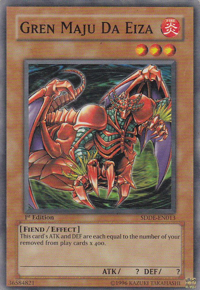 Gren Maju Da Eiza, The Dark Emperor Structure Deck · SDDE-EN013