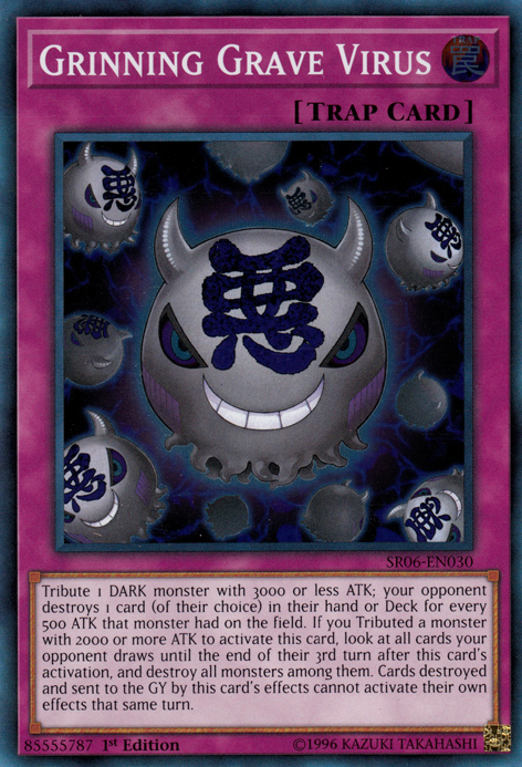 Grinning Grave Virus, Structure Deck: Lair of Darkness · SR06-EN030