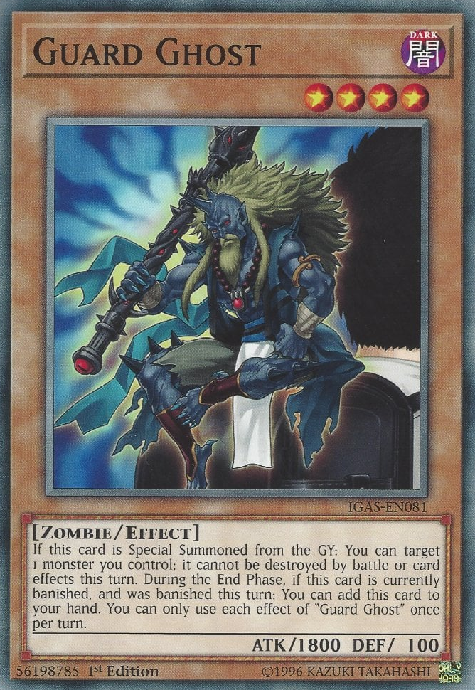 Guard Ghost, Ignition Assault Sneak Peek Participation Card · IGAS-EN081