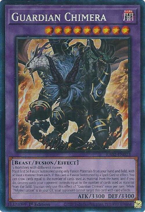 Guardian Chimera, 25th Anniversary Rarity Collection II · RA02-EN023