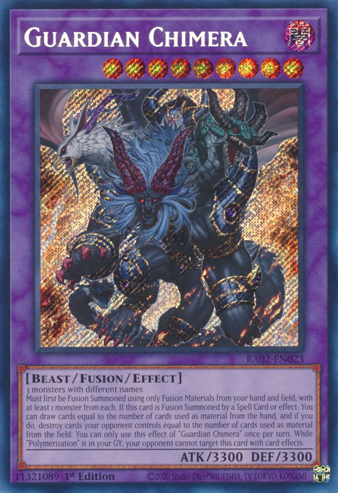 Guardian Chimera, 25th Anniversary Rarity Collection II · RA02-EN023