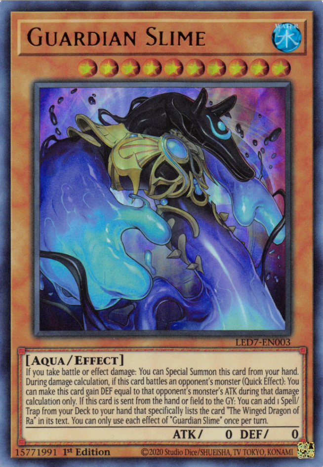 Guardian Slime, Legendary Duelists: Rage of Ra · LED7-EN003