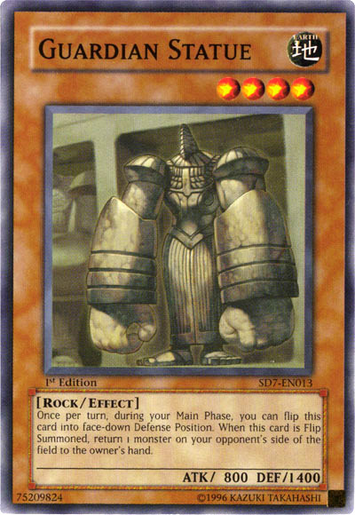 Guardian Statue, Structure Deck: Invincible Fortress · SD7-EN013