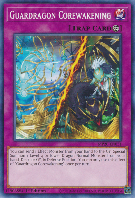 Guardragon Corewakening, 2020 Tin of Lost Memories · MP20-EN031