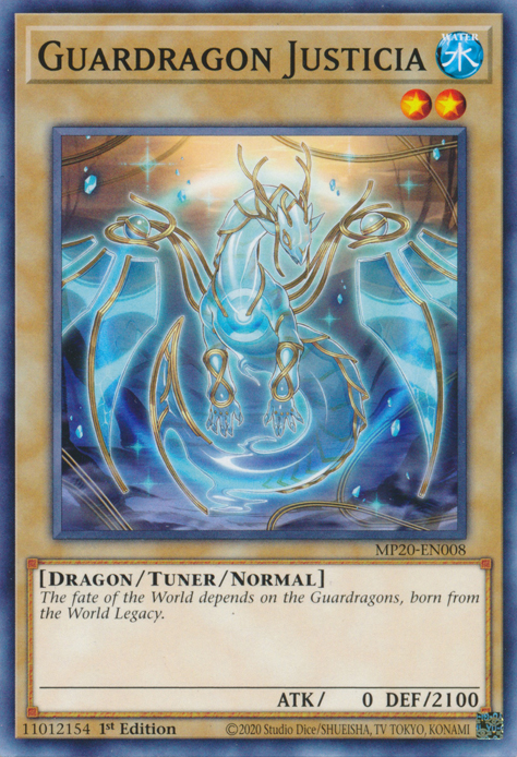 Guardragon Justicia, 2020 Tin of Lost Memories · MP20-EN008