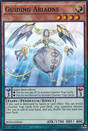 Guiding Ariadne, Breakers of Shadow Sneak Peek Participation Card · BOSH-EN036
