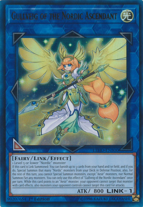 Gullveig of the Nordic Ascendant, Legendary Hero Decks · LEHD-ENB00