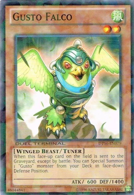 Gusto Falco, Duel Terminal 6 · DT06-EN079