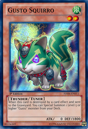 Gusto Squirro, Hidden Arsenal 6: Omega Xyz · HA06-EN011