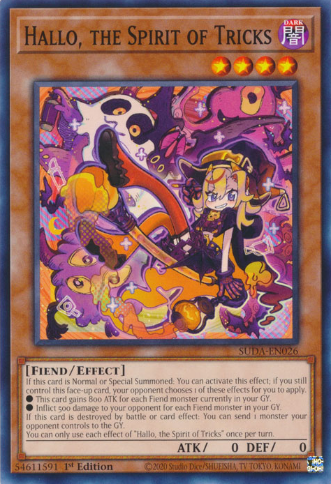 Hallo, the Spirit of Tricks, Supreme Darkness · SUDA-EN026