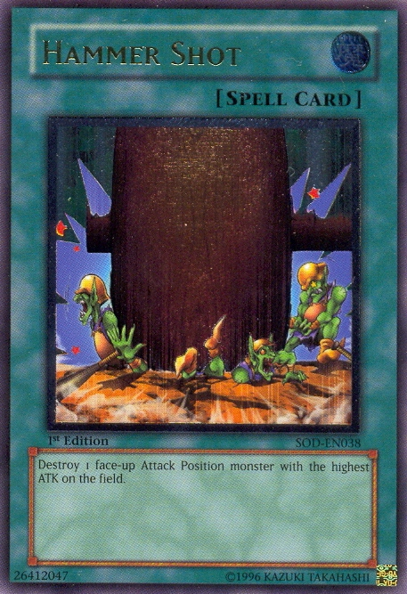 Hammer Shot, Soul of the Duelist · SOD-EN038