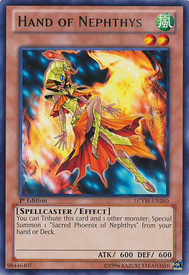 Hand of Nephthys, Legendary Collection 3: Yugi's World Mega Pack · LCYW-EN260