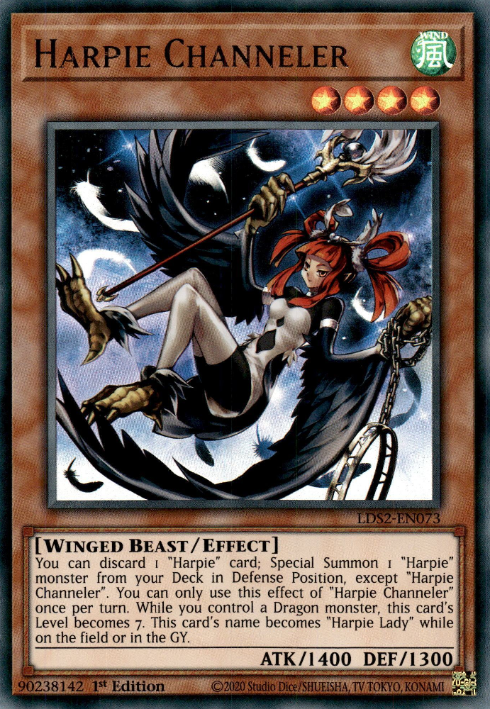 Harpie Channeler, Legendary Duelists: Season 2 · LDS2-EN073