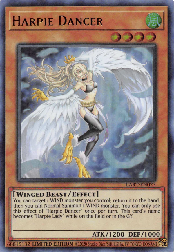 Harpie Dancer, The Lost Art Promotion A · LART-EN023