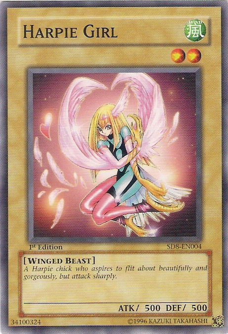 Harpie Girl, Structure Deck: Lord of the Storm · SD8-EN004