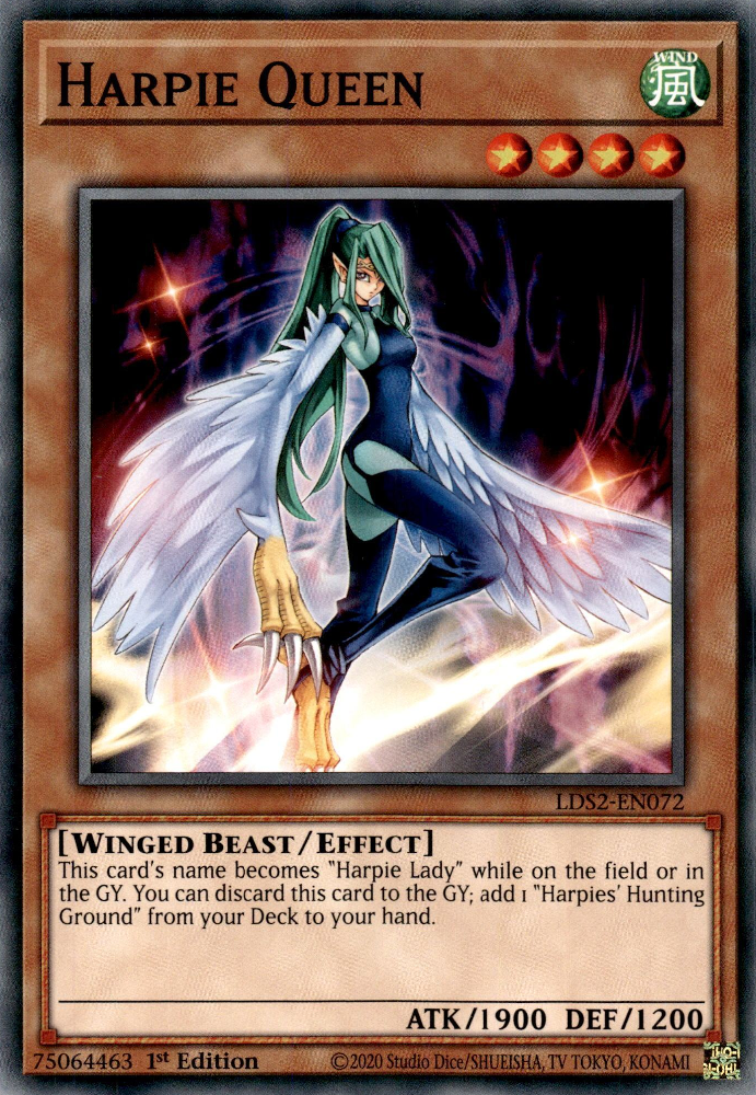 Harpie Queen, Legendary Duelists: Season 2 · LDS2-EN072