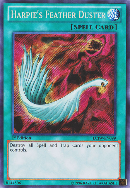 Harpie's Feather Duster, Legendary Collection 4: Joey's World Mega Pack · LCJW-EN099