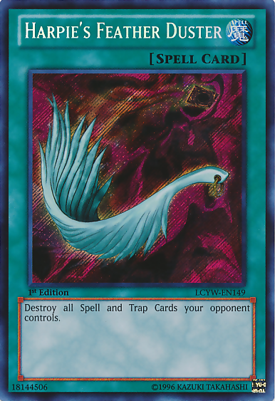 Harpie's Feather Duster, Legendary Collection 3: Yugi's World Mega Pack · LCYW-EN149