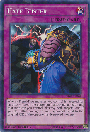 Hate Buster, Battle Pack 3: Monster League · BP03-EN205