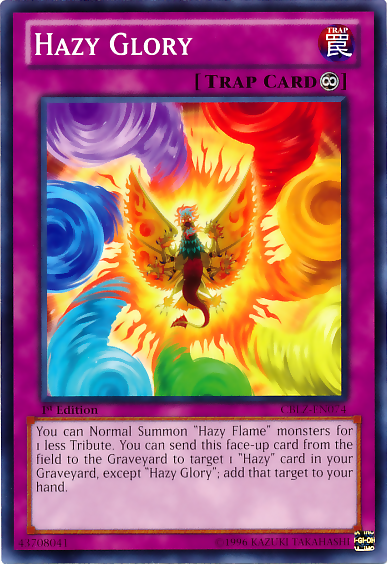 Hazy Glory, Cosmo Blazer Sneak Peek Participation Card · CBLZ-EN074