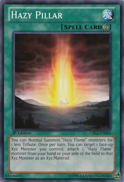 Hazy Pillar, Cosmo Blazer Sneak Peek Participation Card · CBLZ-EN060
