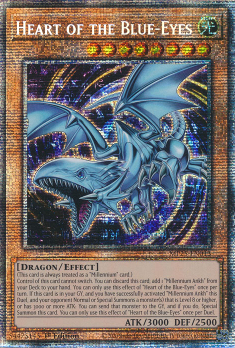 Heart of the Blue-Eyes, 2025 Mega-Pack Tin · MP25-EN013