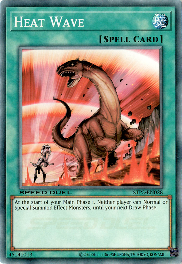 Heat Wave, Speed Duel Tournament Pack 5 · STP5-EN028