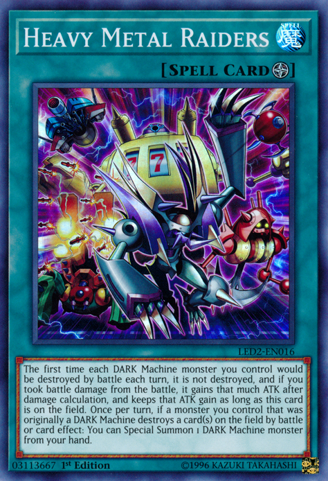 Heavy Metal Raiders, Legendary Duelists: Ancient Millennium · LED2-EN016