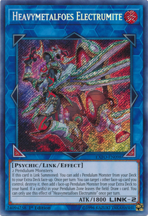 Heavymetalfoes Electrumite, Extreme Force Sneak Peek Participation Card · EXFO-EN098