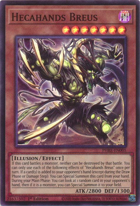 Hecahands Breus, Phantom Revenge · PHRE-EN005